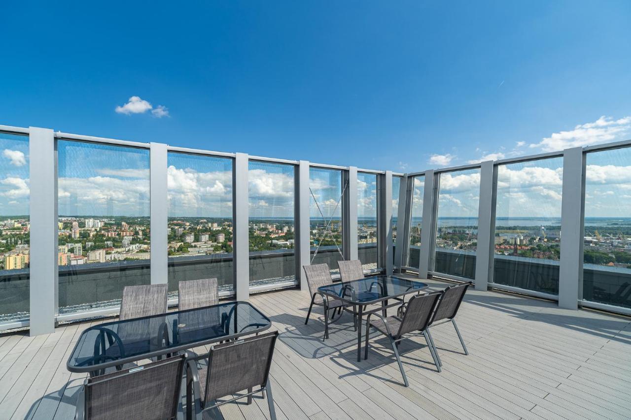 Margi Uno Beauti Apartament Lux Large Terrace Щецин Екстер'єр фото